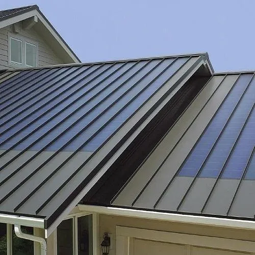 Sheet metal roofing